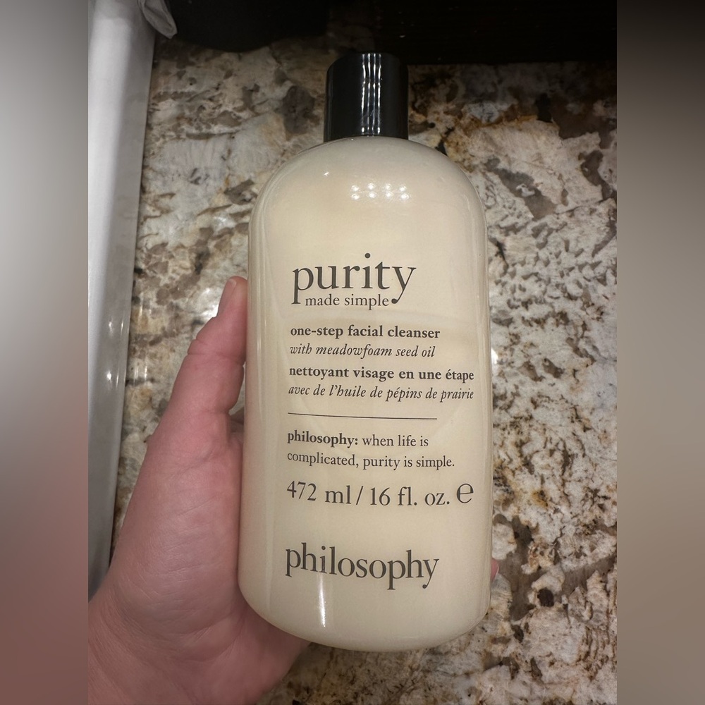 Philosophy Purity Made Simple Cleanser - Cream with Black Text